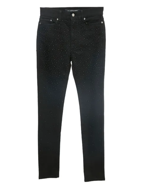 Karl Lagerfeld Vintage pre-owned studded-embellishment jeans Black 1138942