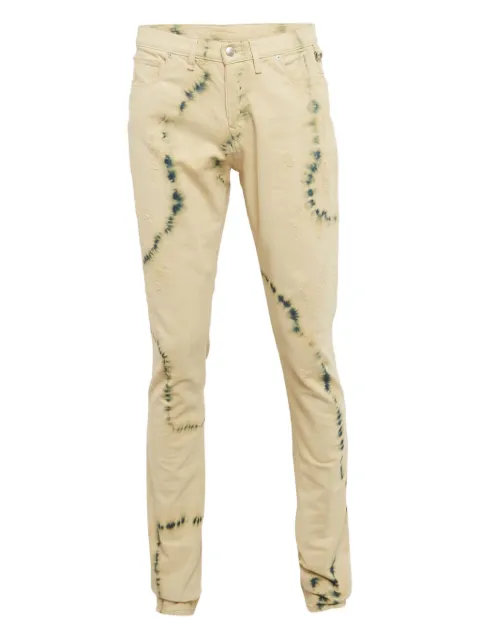 Zadig&Voltaire tie-dye denim trousers Neutrals 1129251