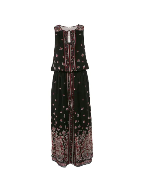 Joie silk printed maxi dress Black 1133846