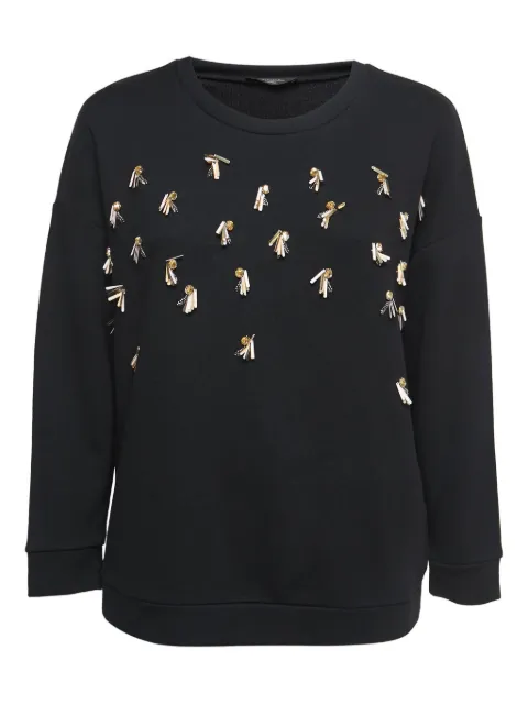 Weekend Max Mara tassel-detail sweater Black 806769