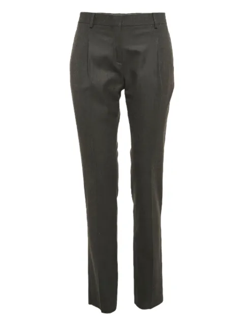 Valentino Garavani Pre-Owned straight trousers Grey 1054107