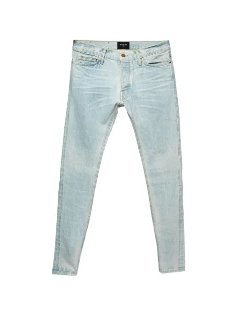 Fear Of God 2024 distressed-effect jeans Blue 625462