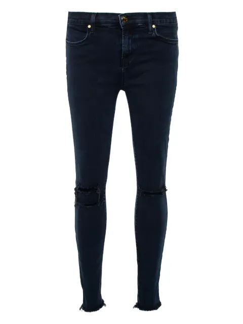 J Brand button-zip distressed Jeans Blue 429431