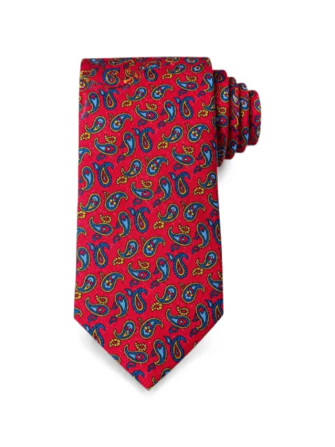 Bona Furtuna paisley-pattern tie Red 9CR920012