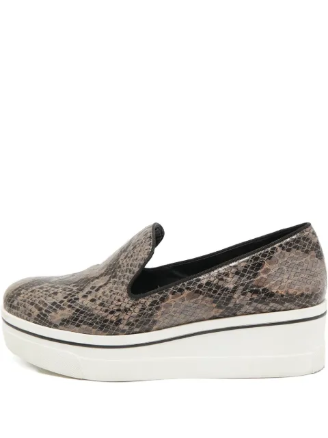 Stella McCartney Pre-Owned Binx platform slip-on sneakers Brown 1091880