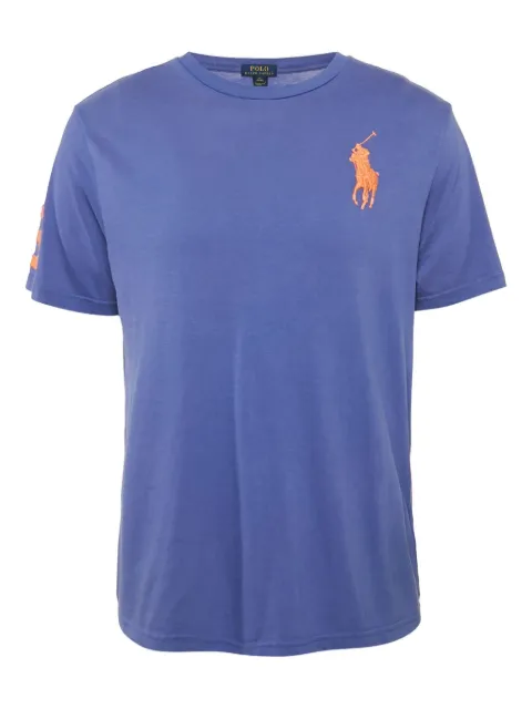 Polo Ralph Lauren Vintage embroidered-logo cotton T-shirt Purple 1132851