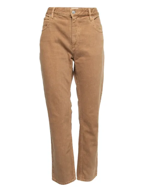 Isabel Marant Vintage cotton trousers Brown 752598