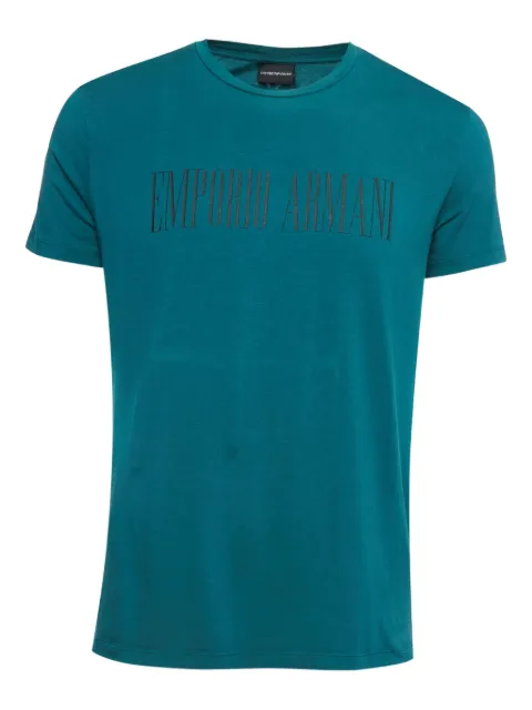Emporio Armani Pre-Owned short-sleeves T-shirt Green 894745