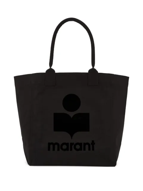 ISABEL MARANT Yenky logo-print tote bag Black PM0001FAA1X18M