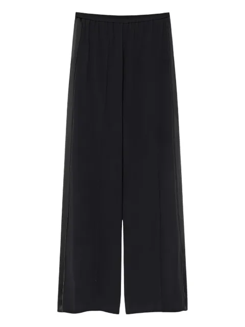 Forte Forte side-split palazzo pants Black 140608007