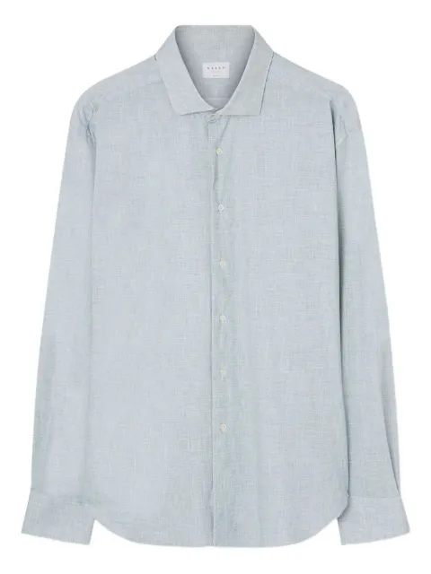 Xacus slub-texture shirt Green ACT558ML81620006