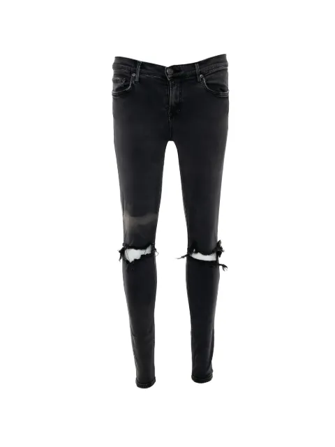 Grlfrnd distressed skinny jeans Grey 430592