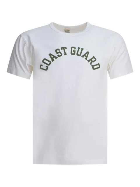 Buzz Ricksons Coast Guard print T-shirt White BR79567101