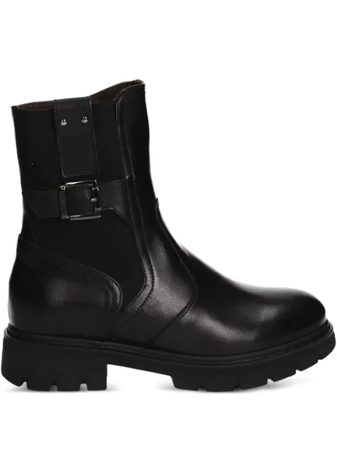 NERO GIARDINI buckle-detail leather boots Black I514760D