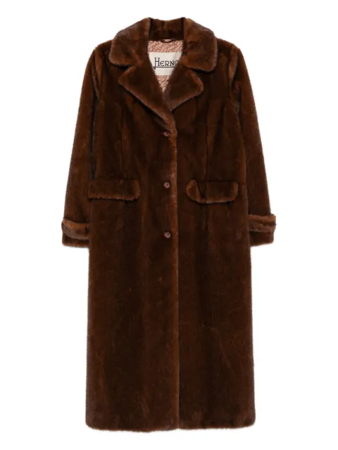 Herno faux-fur coat Brown GC000545D127398800