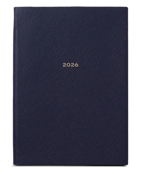 Smythson 2026 Soho weekly diary Blue 1204696
