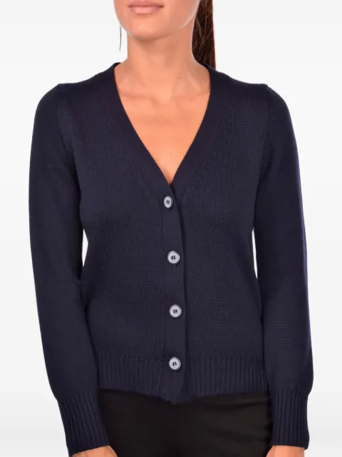 Gran Sasso V-neck cardigan Blue 1320614200