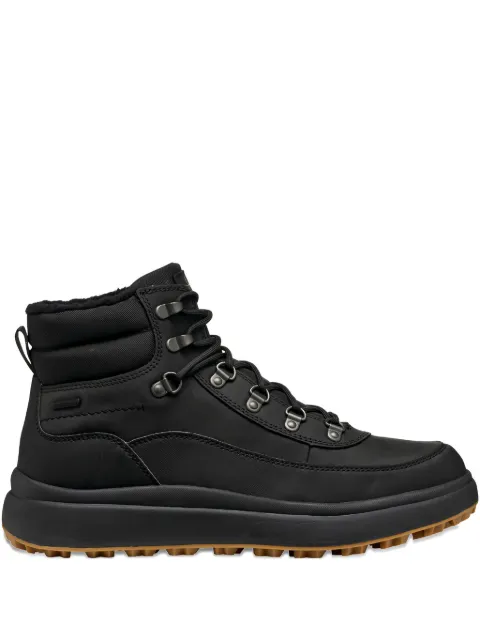 Geox logo-plaque sneakers Black U46FZD04554