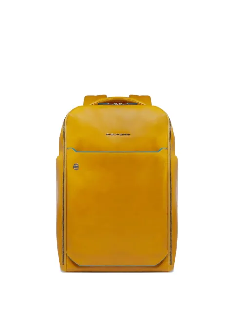 PIQUADRO quilted leather backpack Yellow CA6593B2