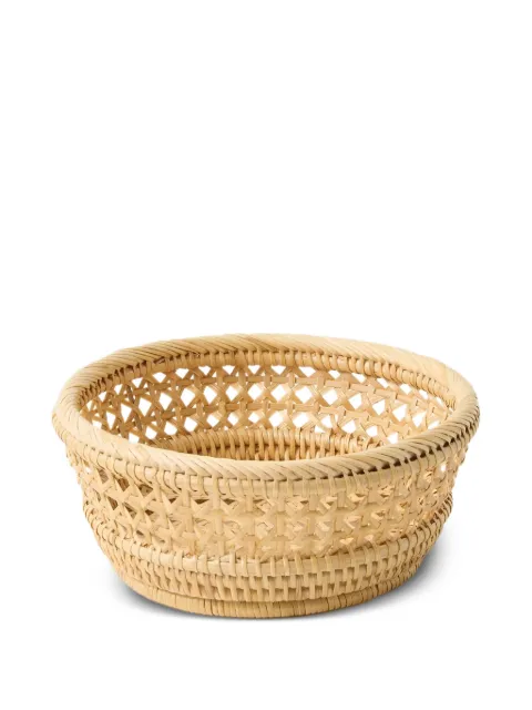 Cabana woven Sabbia round bread basket Brown TTBSK07SAB1C9901