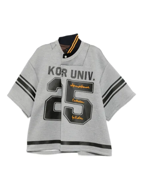 Kolor graphic-print T-shirt Grey 25SCMT06203