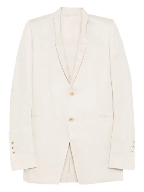 Rick Owens Dirt blazer Neutrals RR01E5736