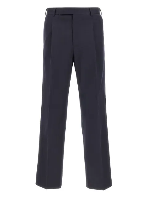 PT Torino single-pleat wool trousers Blue COAFX5ZA0FWDSD74