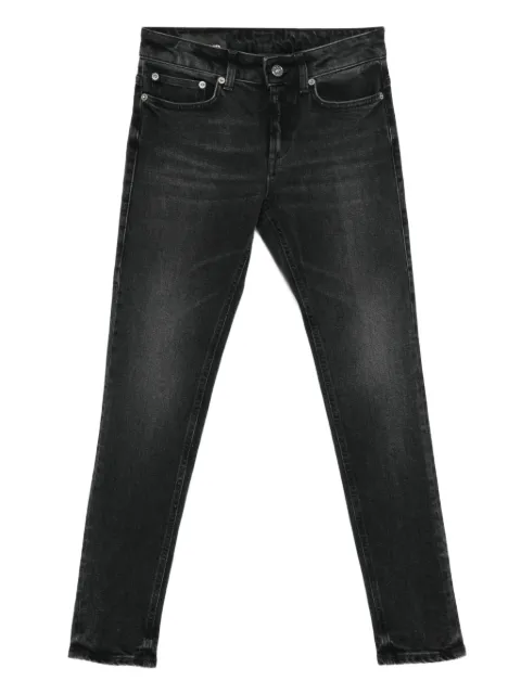 DONDUP logo-appliqué skinny-cut jeans Black P692DS0369LM5999