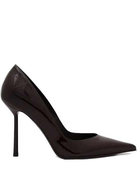 Le Silla 105mm pointed-toe stiletto pumps Brown 4215C090BXPPKAB
