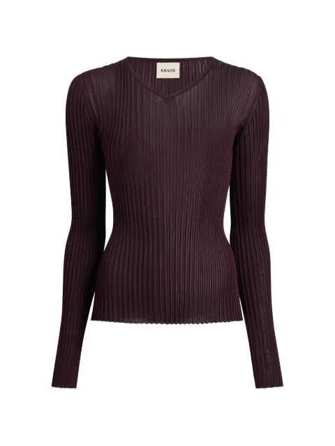 KHAITE Tia top Purple 8287429599