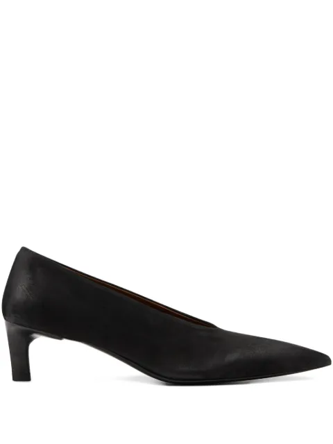 Marsèll Aculeo pointed-toe leather pumps Black MW8271P024