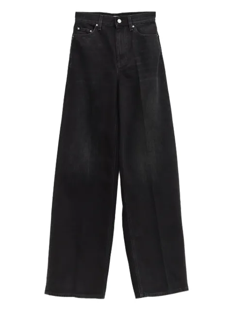 TOTEME wide leg denim Black 251WRB2426FB0046068