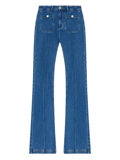 MUNTHE split-seam trousers Blue 253141025304