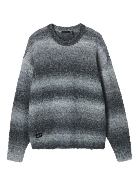 FIVE CM ombré striped sweater Grey 5CXKNM00344X