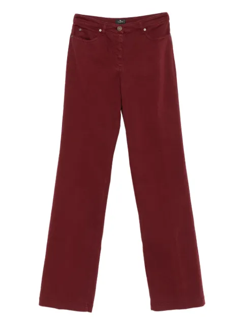 ETRO five-pocket jeans Red WRNB0026