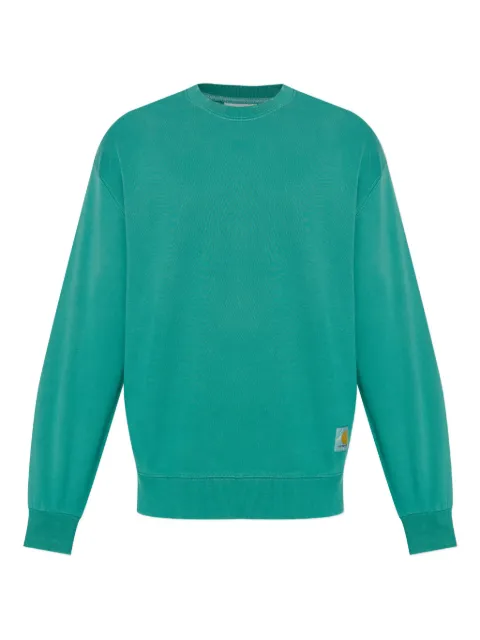 Carhartt WIP Hudson logo-patch sweatshirt Green I035186