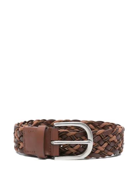 Paul Smith braided leather belt Brown M1A8059PMIXWE