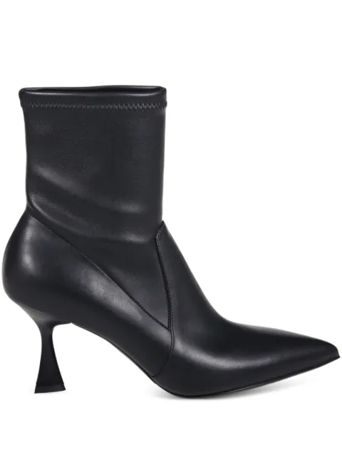 Sergio Levantesi Janet pointed-toe sock boots Black JANET56