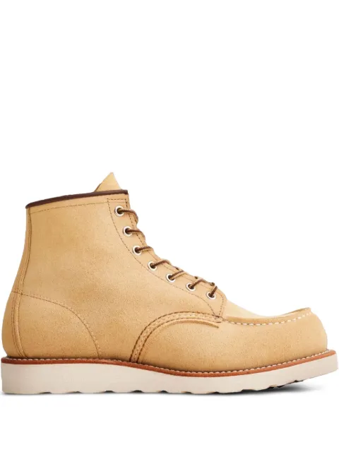 Red Wing Shoes Classic Moc 6 Inch Boot "Hawthorn Abilene - Beige" boots Neutrals 8833