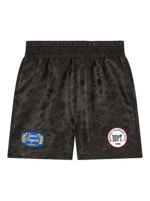 GALLERY DEPT. jacquard boxing shorts Black JBS30040