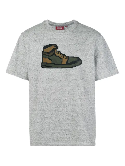 Mostly Heard Rarely Seen 8-Bit Jordan boot 8-bit T-shirt Grey MH01ADT04