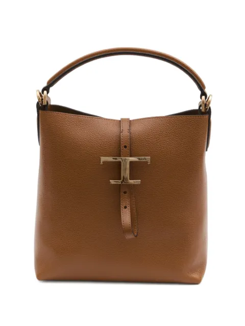 Tod's T Timeless leather tote bag Brown XBWTSEK0100XSO