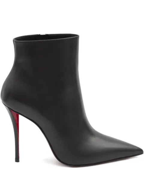 Christian Louboutin 100mm Miss Z pointed-toe stiletto boots Black 3250121BK01