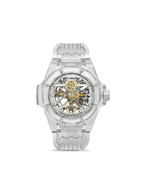Philipp Plein King Phantom Ice 46mm watch Silver AAEAMWS0317PXV100N