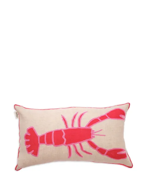 Amuse La Bouche Lobster linen cushion cover Neutrals ALBLRCC99