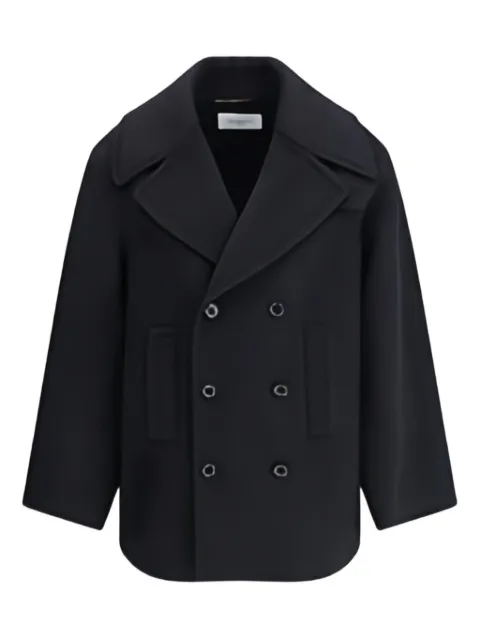 Saint Laurent Caban coat Black 838047Y060R