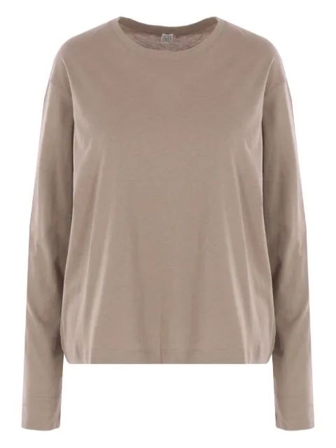 TOTEME long-sleeved T-shirt Neutrals 254WRT0588FB0467079
