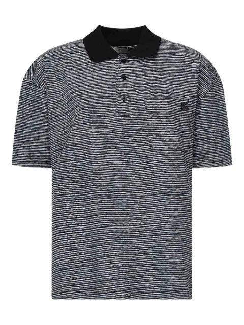 ETRO striped pocket polo shirt Blue MRMD001599JR503S9880