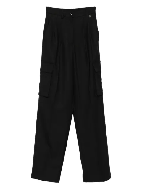 Herno pleated cargo trousers Black PT000179D