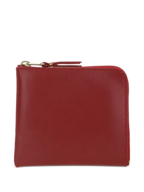 Comme Des Garçons Wallet Classic zip wallet Red SA3100